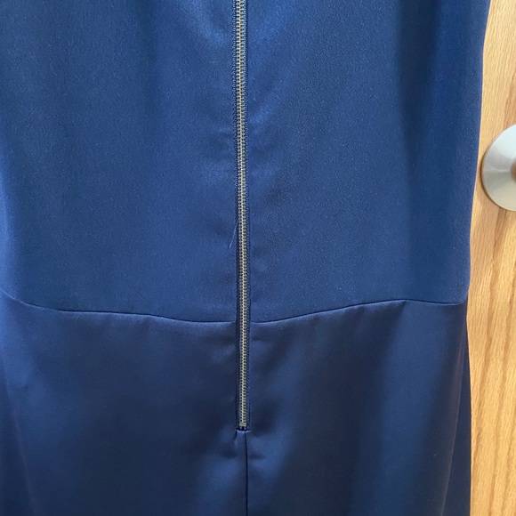 Banana Republic drop waist dark navy blue dress - Picture 4 of 6